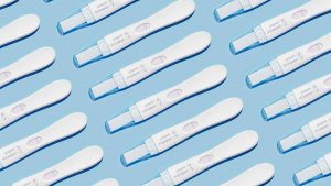 Pregnancy test - infertility as one of the ovarian cyst complications&